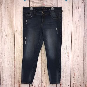 Women's Dark Blue Jeans